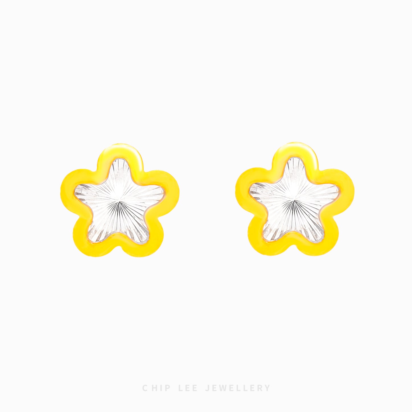 Duo Tone Star Stud Earrings - Chip Lee Jewellery