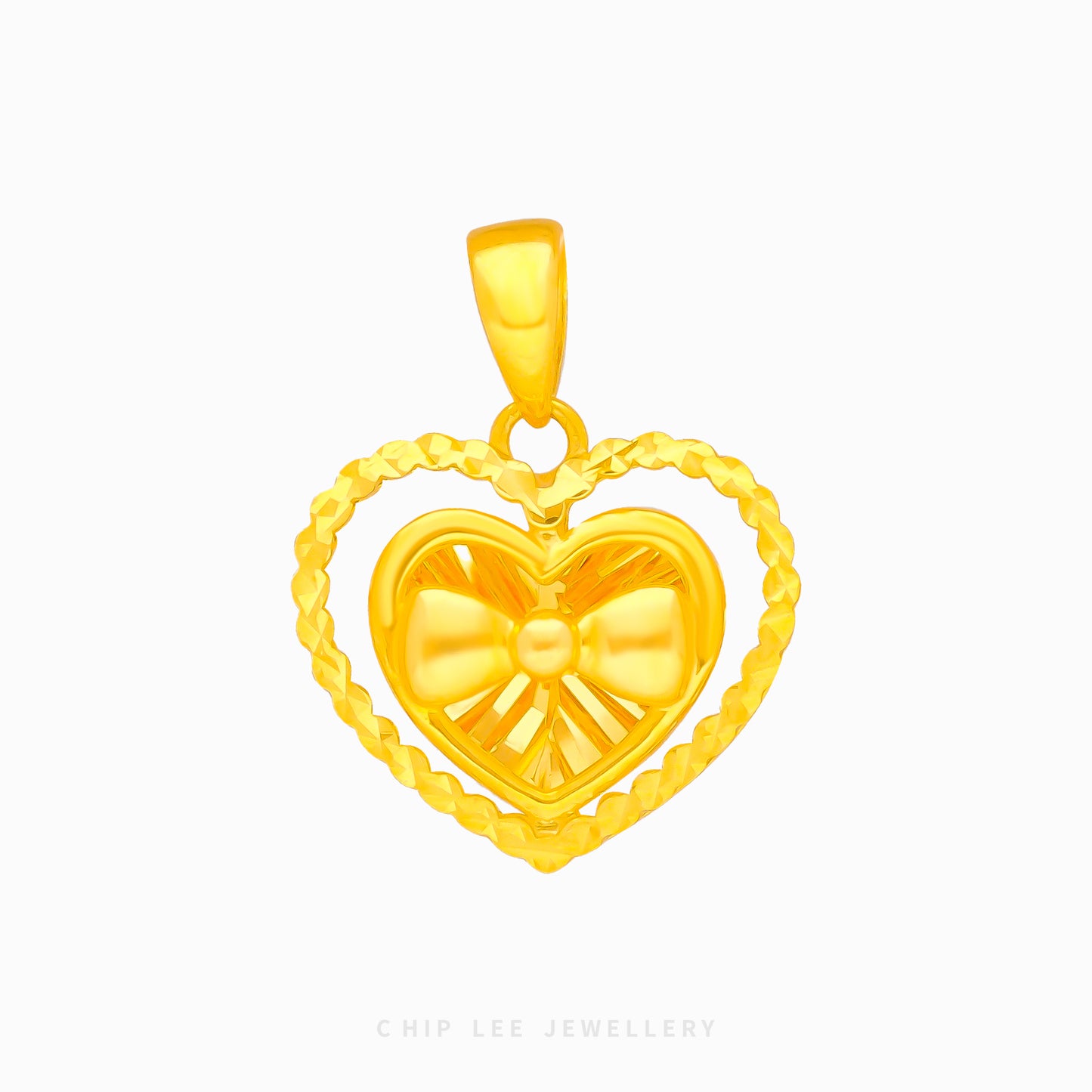 Intricate Heart Pendant - Chip Lee Jewellery