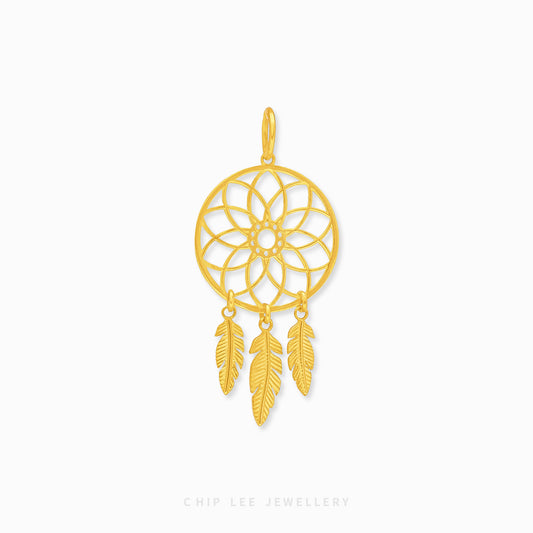 Dreamcatcher Pendant - Chip Lee Jewellery