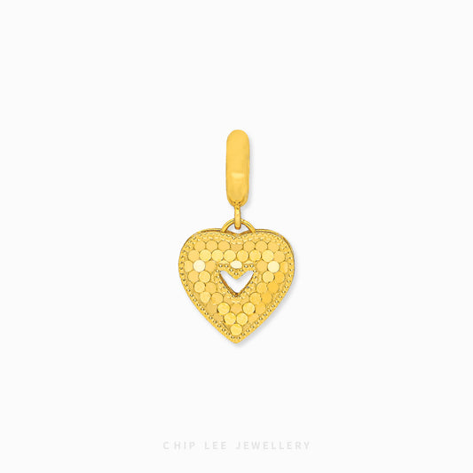 Heart in Heart Pendant
