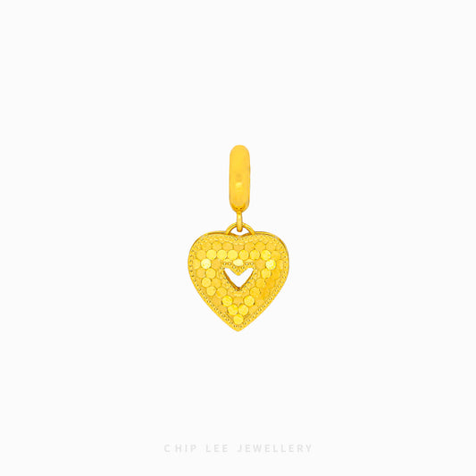 Heart in Heart Pendant