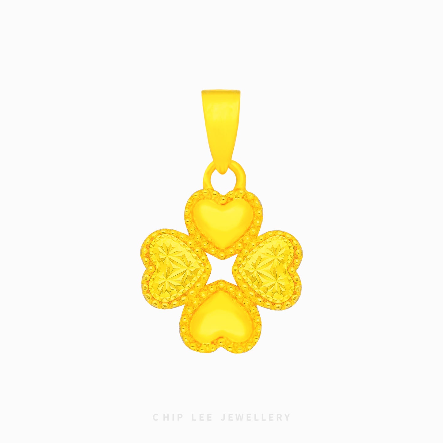 Clover Heart Pendant