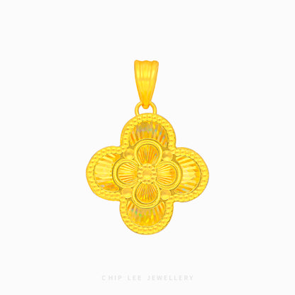 Hollow Clover Pendant