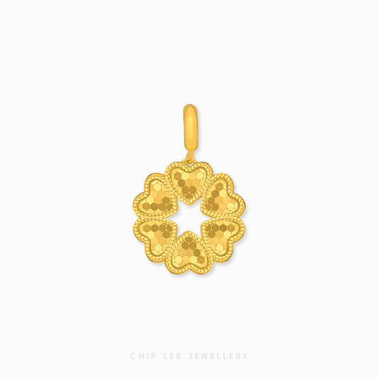 6 Hearts Pendant