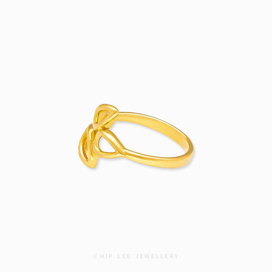 Leaf Petals Ring - Chip Lee Jewellery