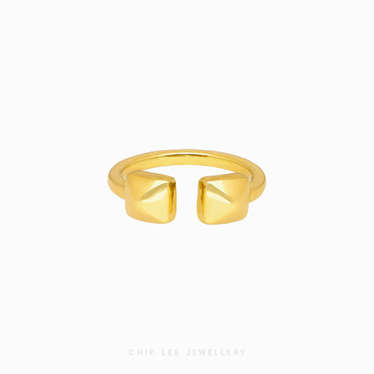 Square Cuff Ring - Chip Lee Jewellery