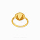 Duo Tone Diamond Shape Ring