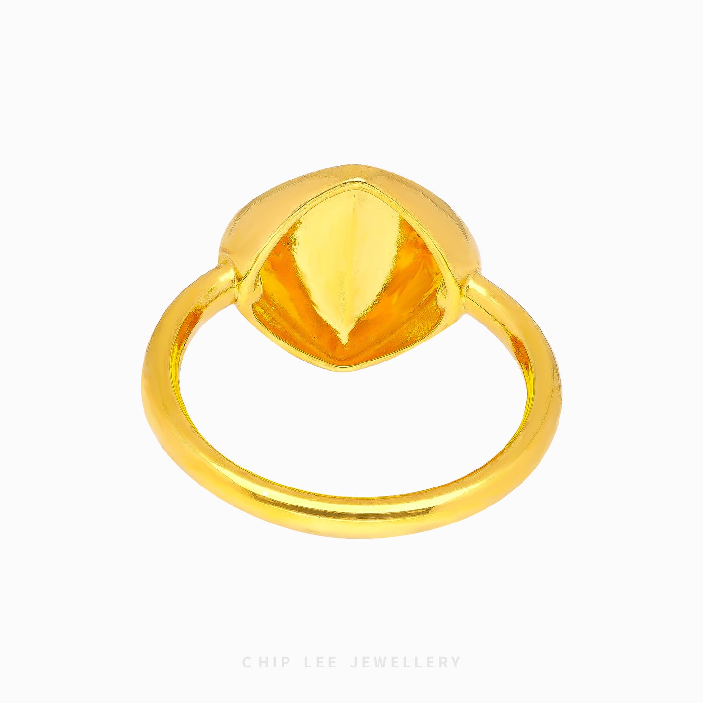 Duo Tone Diamond Shape Ring - Chip Lee Jewellery