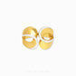 Duo Tone Loop Ring - Chip Lee Jewellery