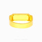 Duo Tone Cutting Bar Ring - Chip Lee Jewellery