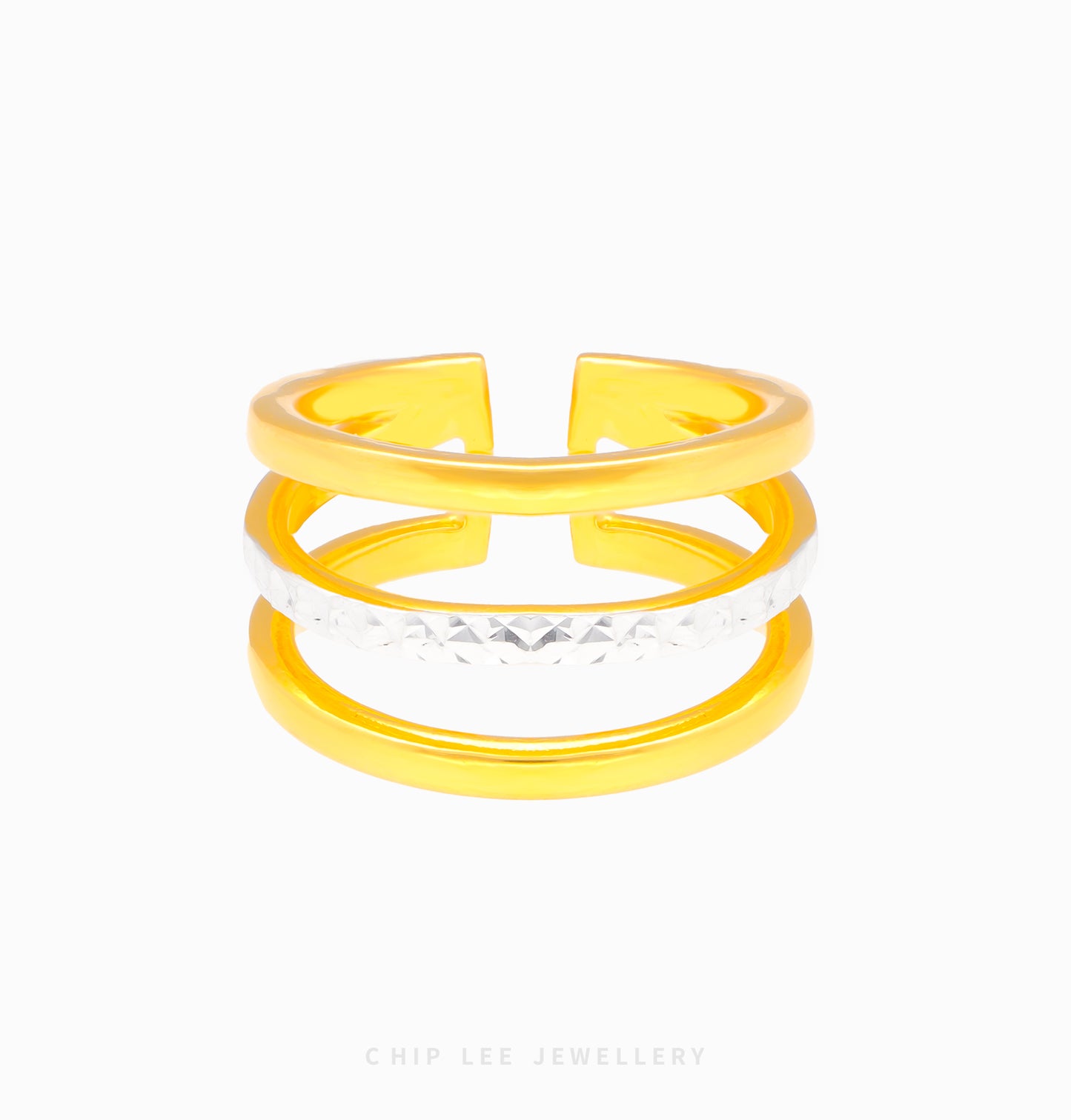 Trinity Duo Tone Ring