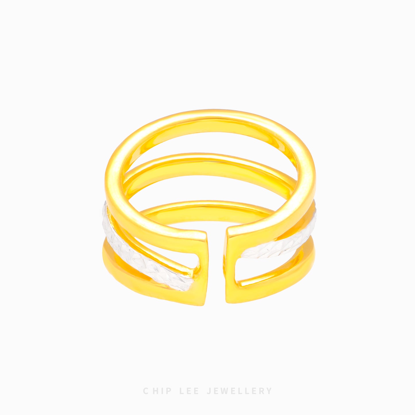 Trinity Duo Tone Ring