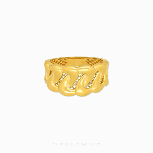 Classic Chain Loop Ring