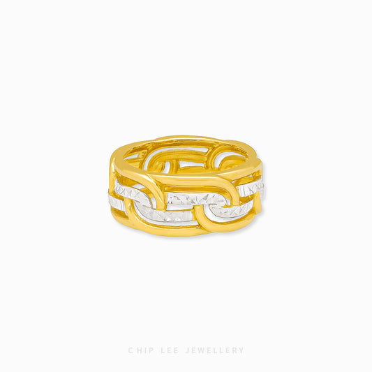 Duo Tone Daria Ring