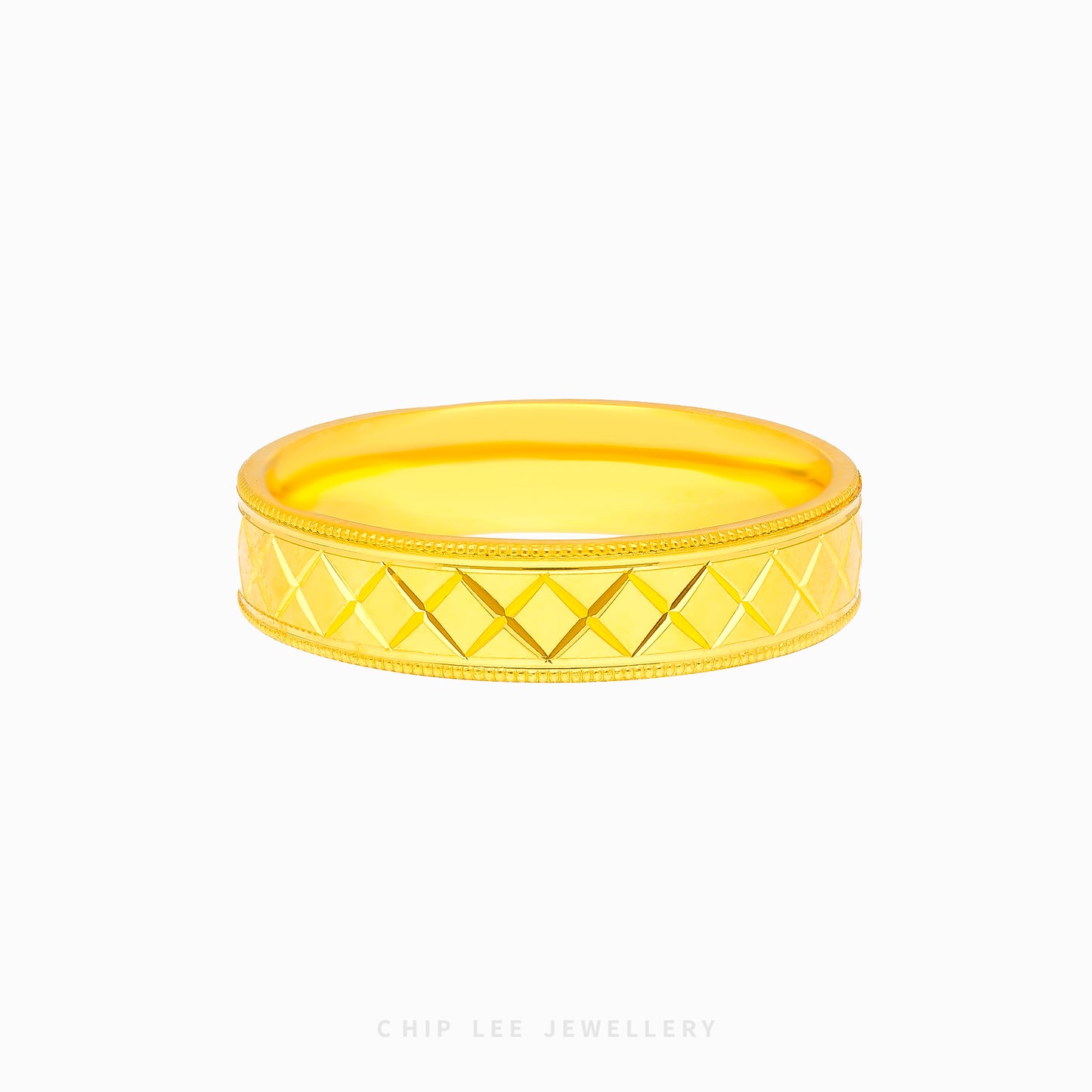 X Hatch Carved ring - Chip Lee Jewellery