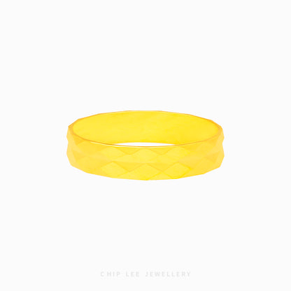 Classic Double Layer Edge Cut Ring