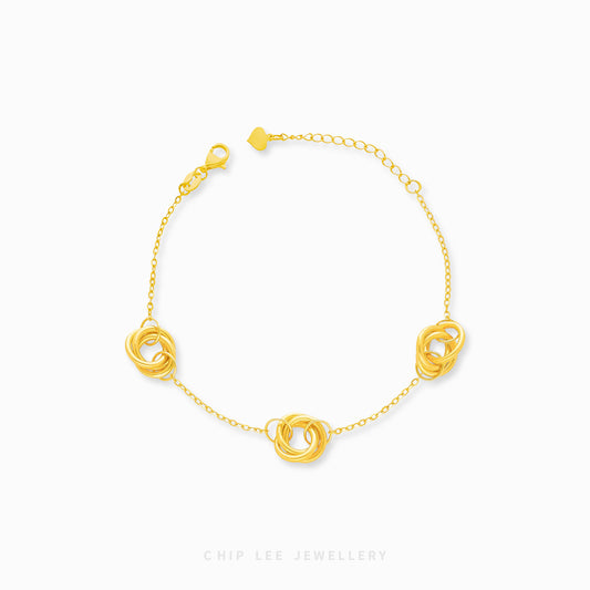 Evermore Trinity Loop Bracelet