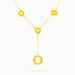 Dainty Circle Loop Necklace