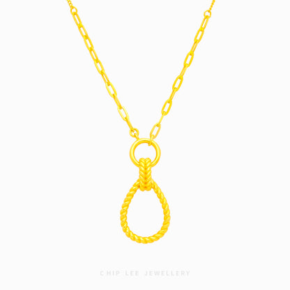 Rope Pendant Necklace - Chip Lee Jewellery