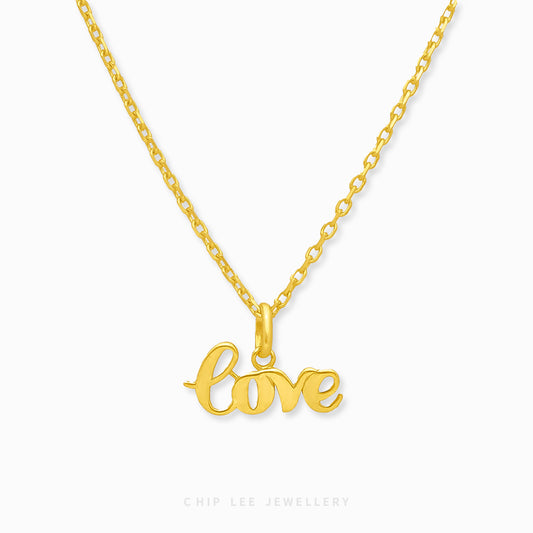 LOVE Necklace - Chip Lee Jewellery