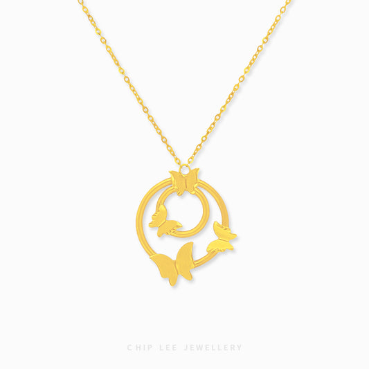 Oracle Butterfly Necklace