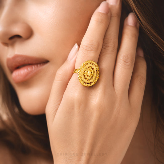Imperial Medallion Ring