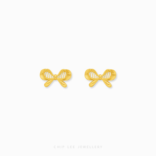 999 | 24K Gold Kurdele Studs