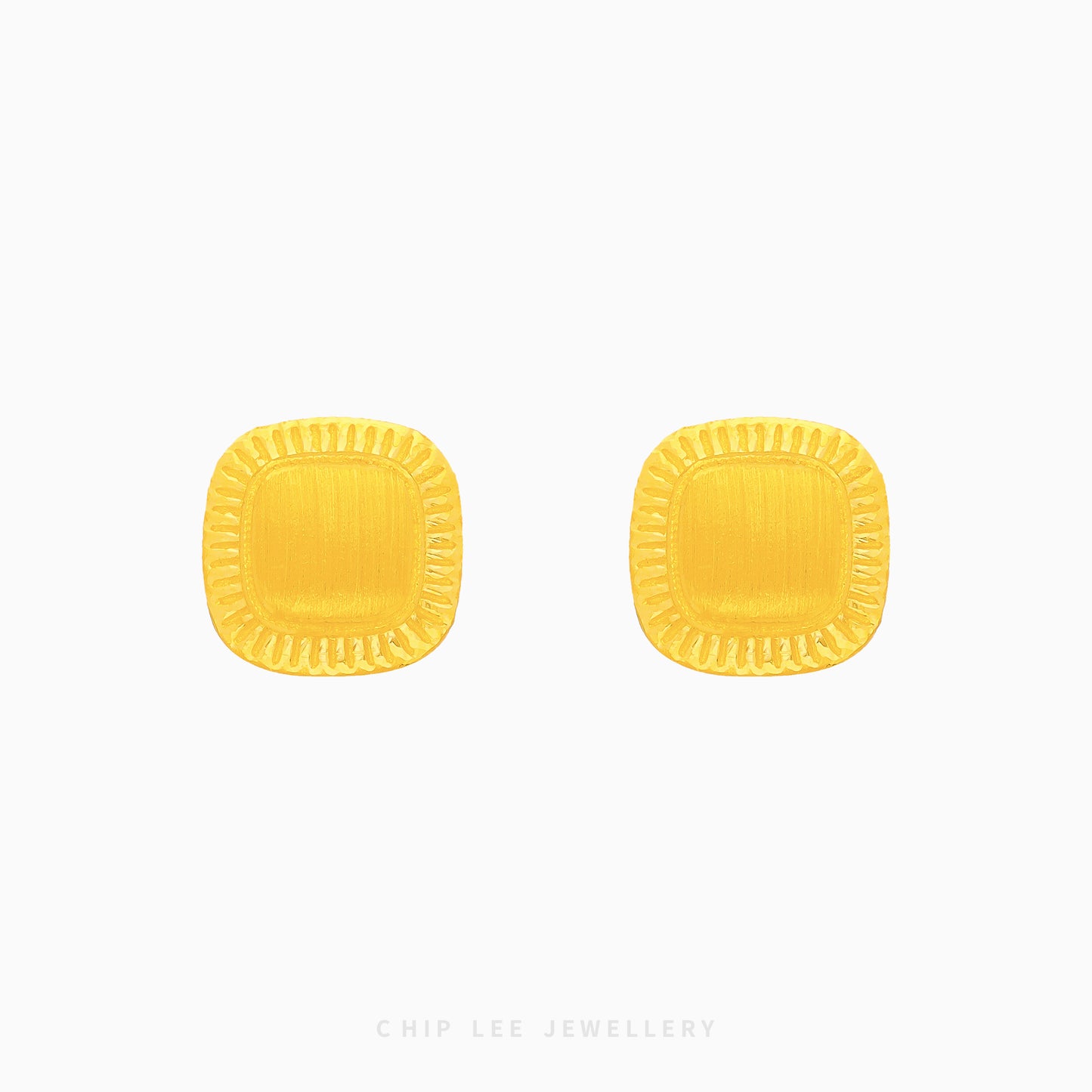 999 | 24K Gold Kare Studs