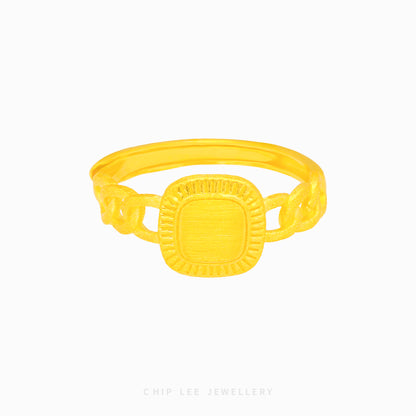 999 | 24K Gold Kare Ring