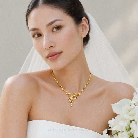 Kurdele Statement Necklace
