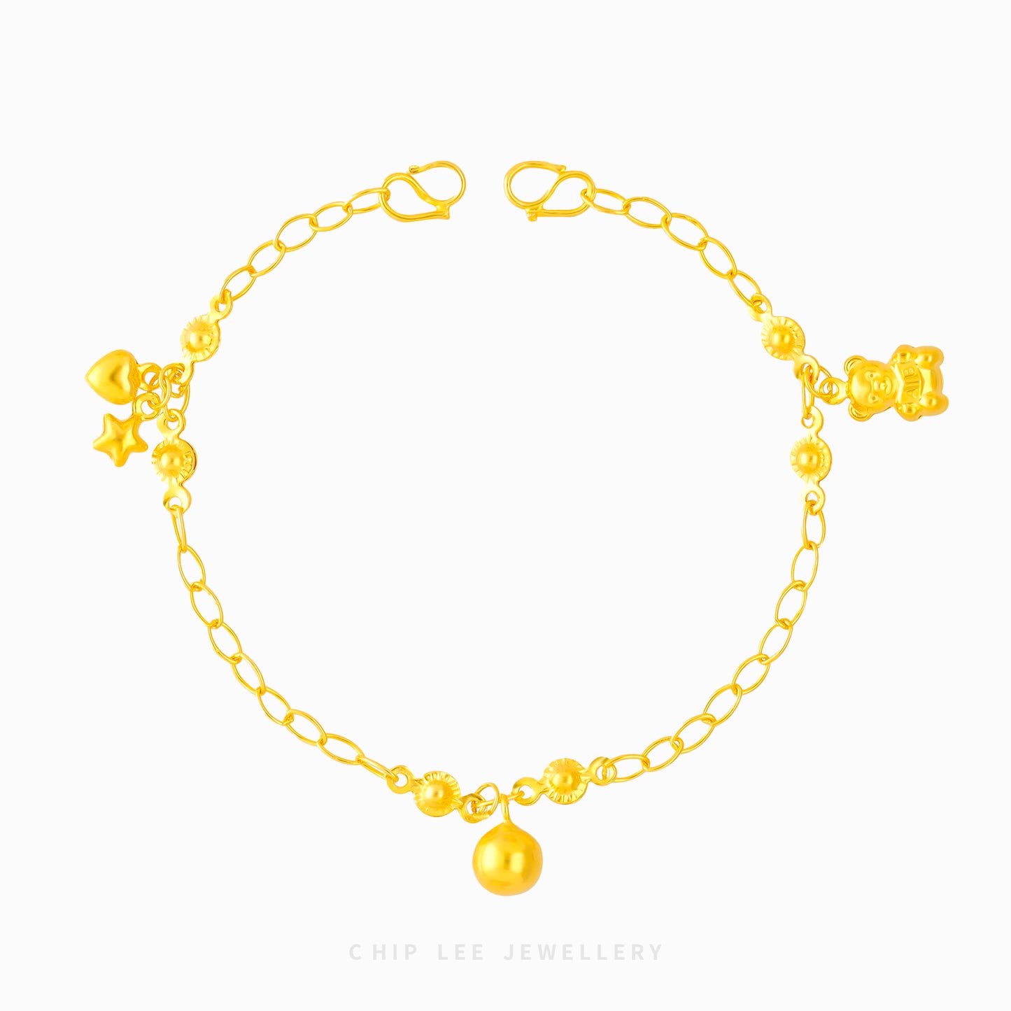 Mixed Charm Baby Anklet - Chip Lee Jewellery