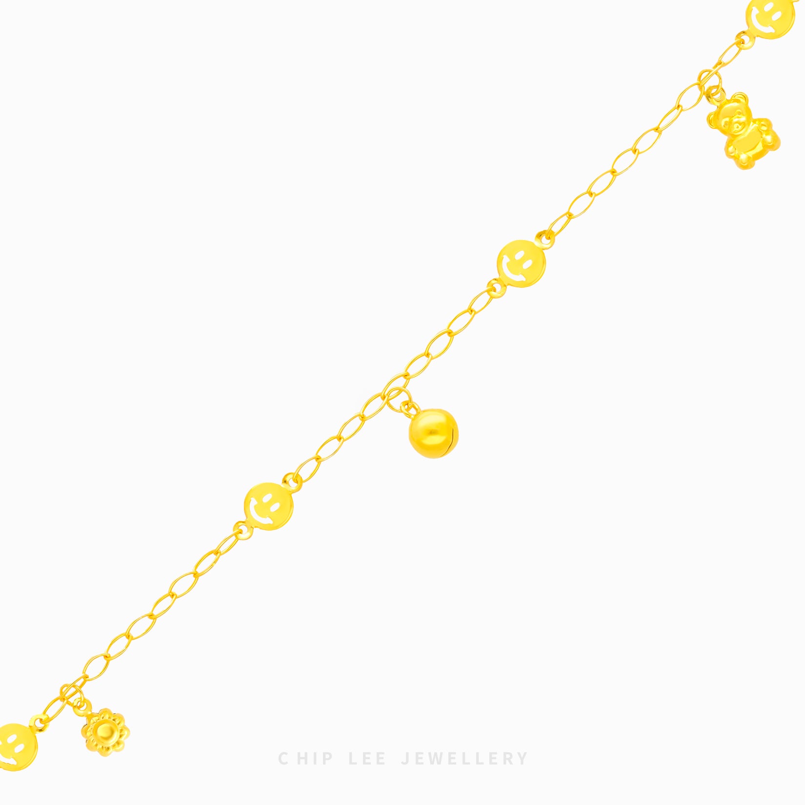 Mixed Charm Baby Anklet - Chip Lee Jewellery