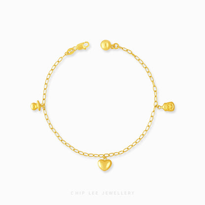 Mixed Charm Baby Anklet