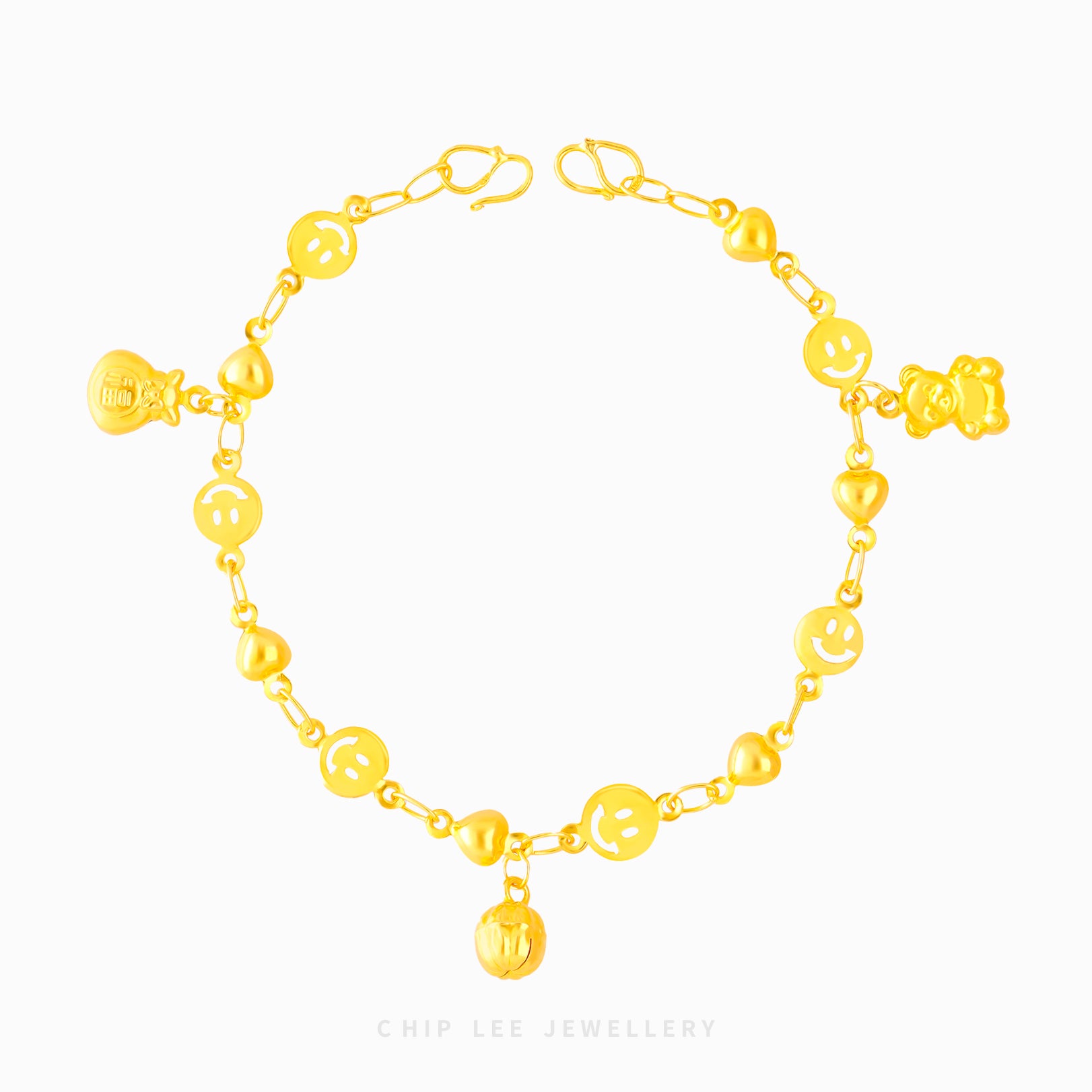 Mixed Charm Baby Anklet - Chip Lee Jewellery