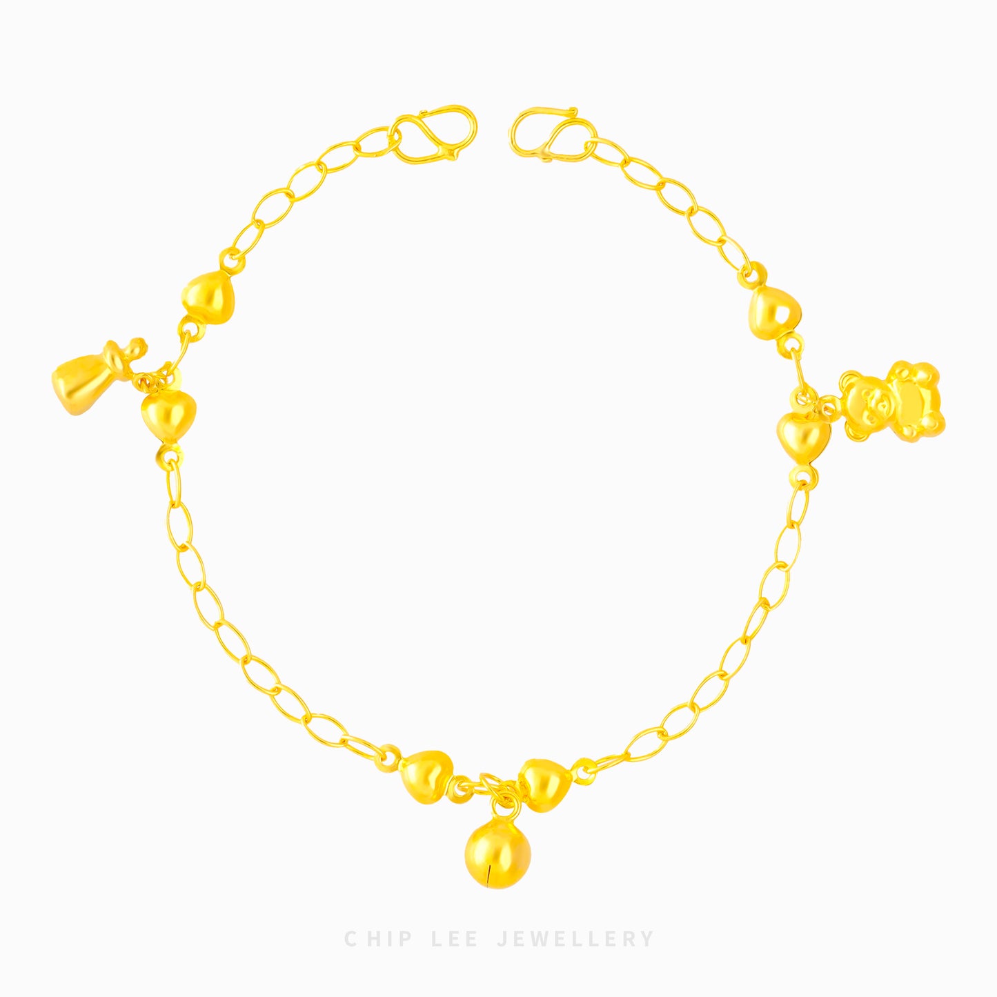 Mixed Charm Baby Anklet - Chip Lee Jewellery