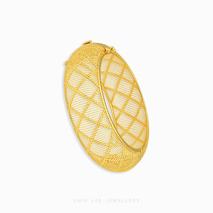 Lattice Statement Bangle