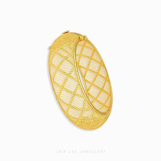 Lattice Statement Bangle