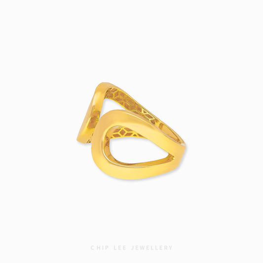 Loop Cuff Ring - Chip Lee Jewellery