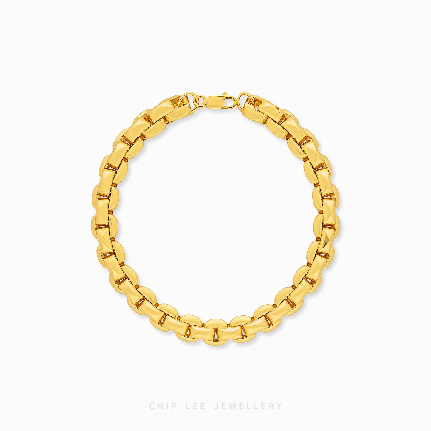 Bold Box Link Bracelet