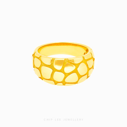 Animal Print Design Ring - Chip Lee Jewellery