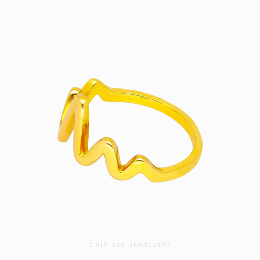 Heartbeat Ring - Chip Lee Jewellery