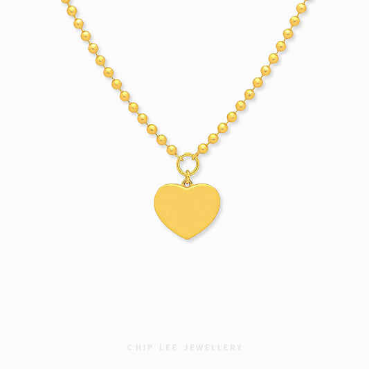 Classic Heart Charm Necklace