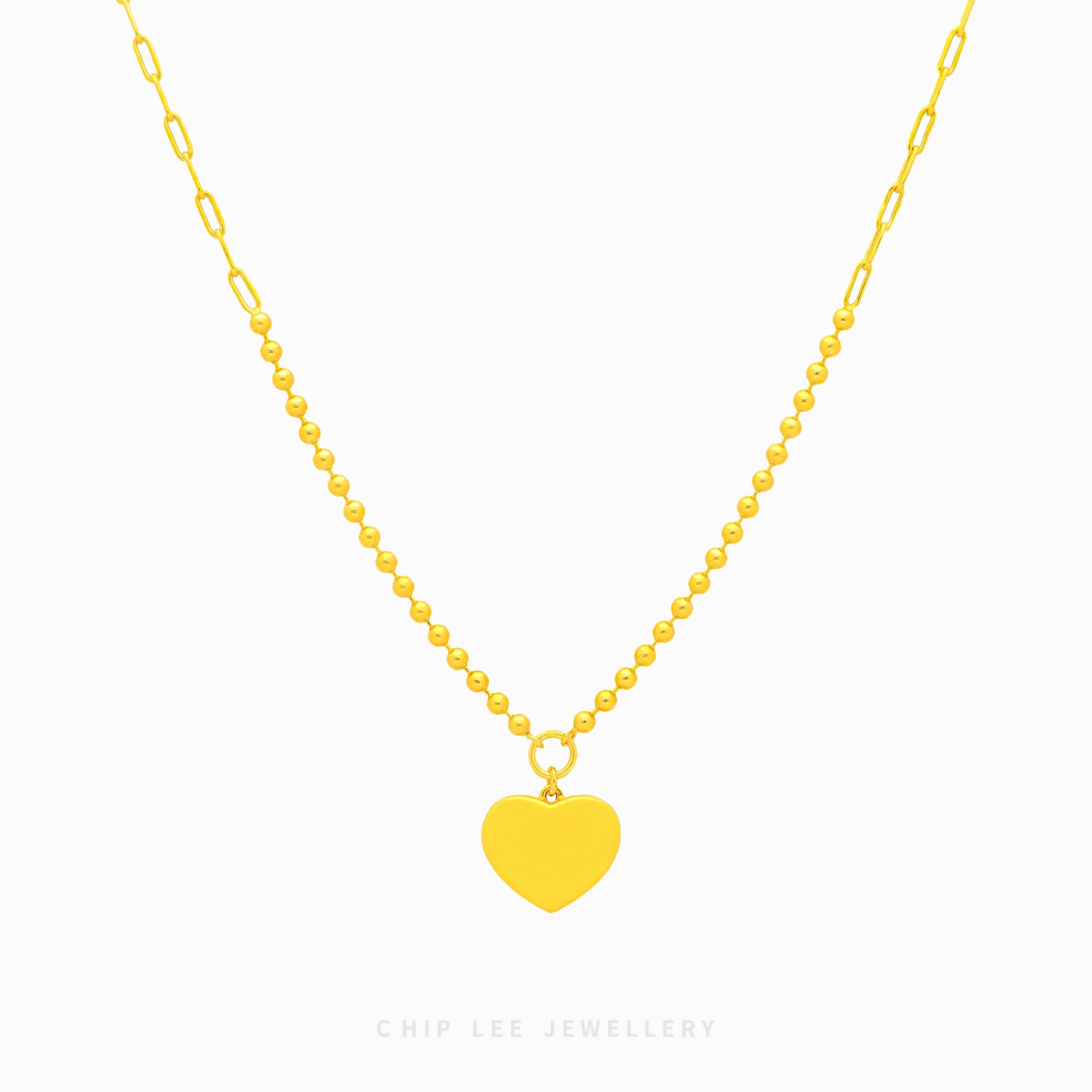 Classic Heart Charm Necklace