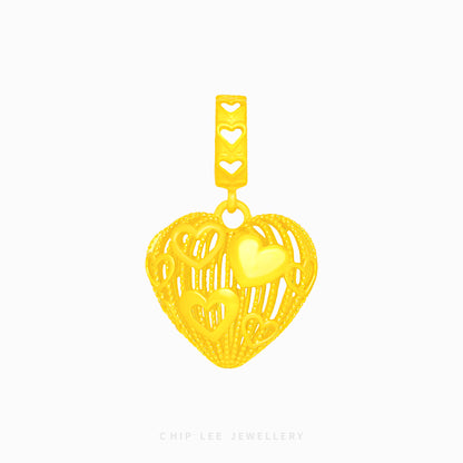 Heart Ornament Charm