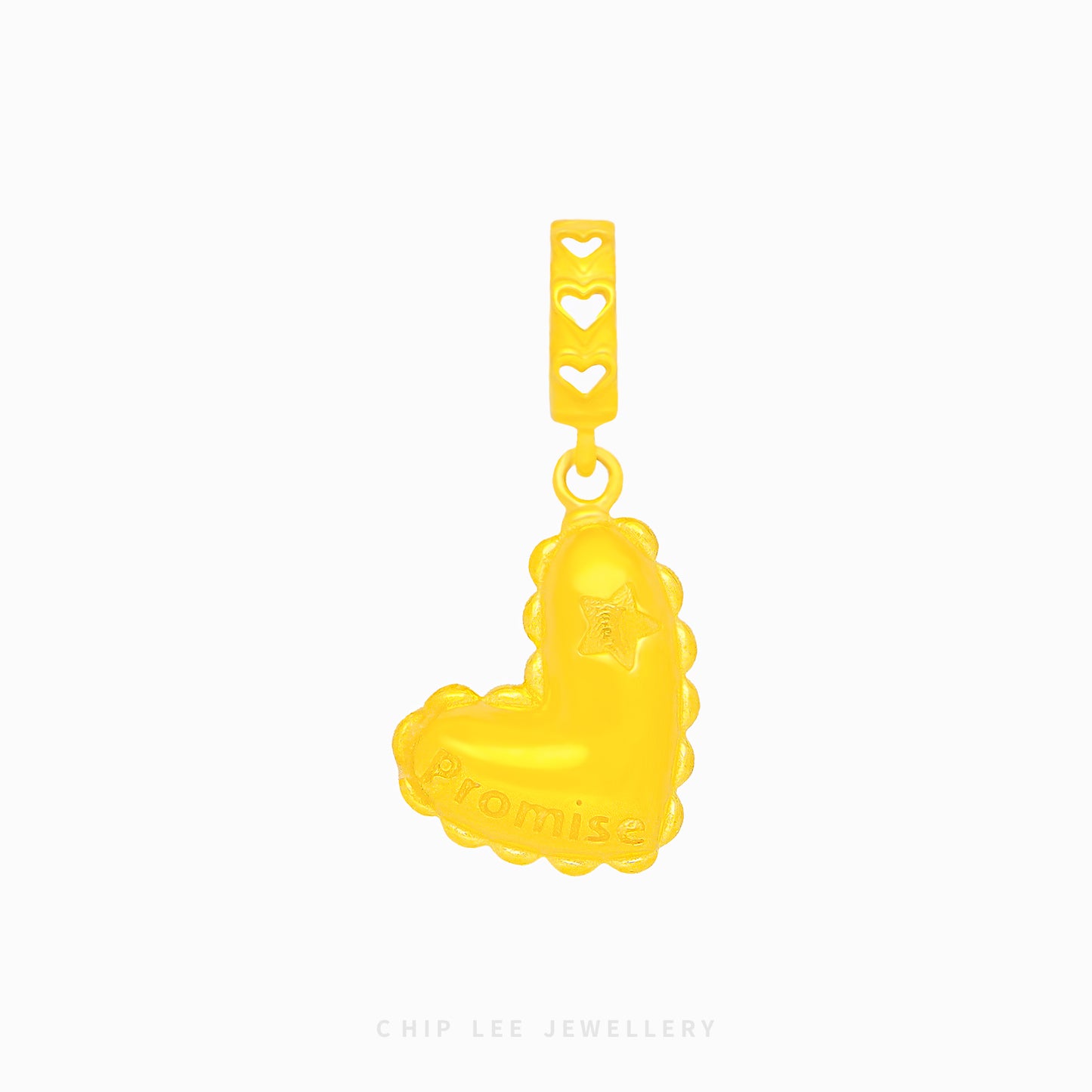 Bubble Heart Charm