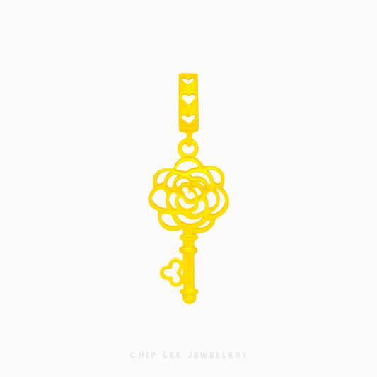 Flora Key Charm