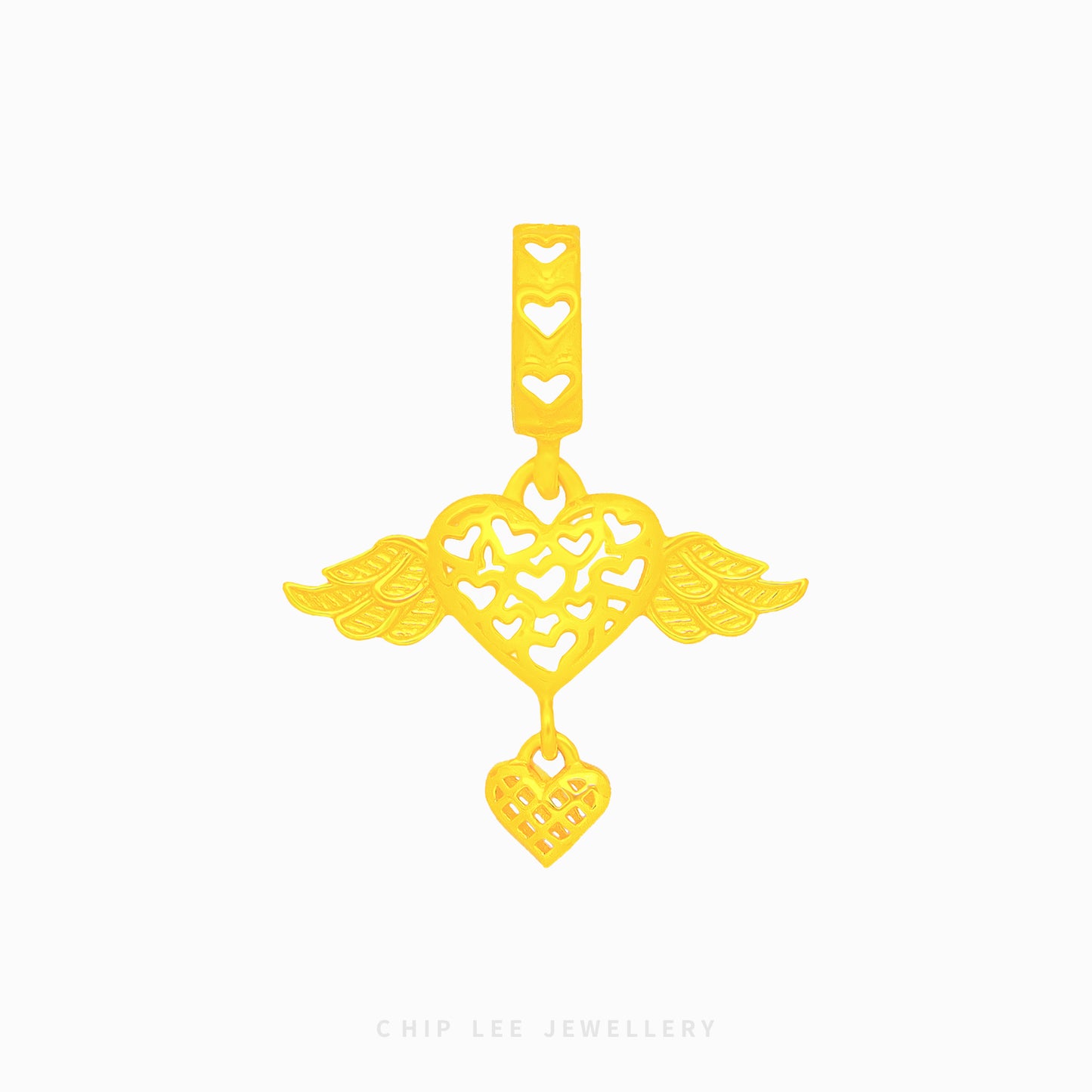 Angel Heart Charm