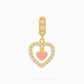 Duo Heart in Heart Charm