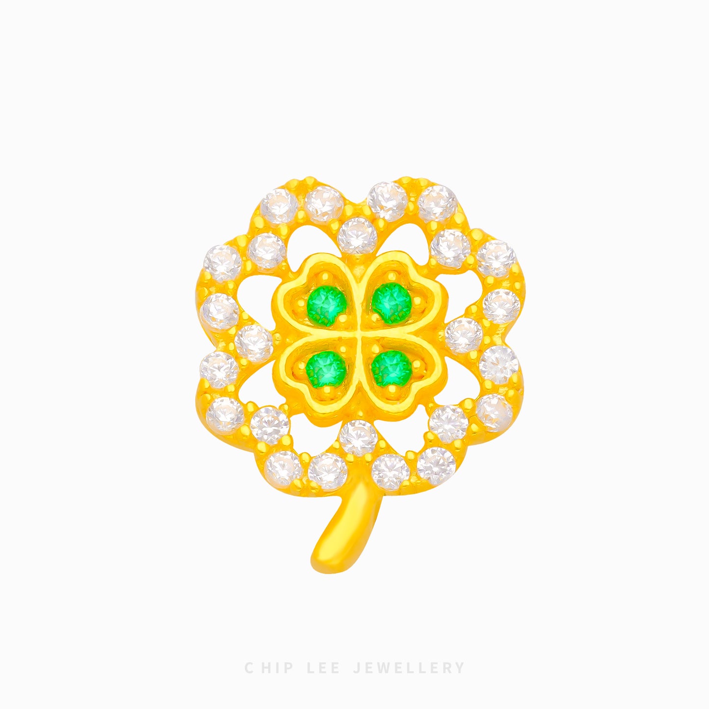 Lucky Clover Charm - Chip Lee Jewellery