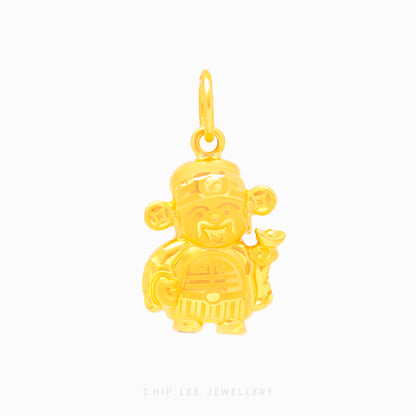 Money God Pendant - Chip Lee Jewellery